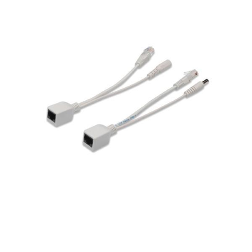 DIGITUS Passive PoE cable kit DN-95001 - Kit cavo power over ethernet (PoE) - jack da 5,5 mm CC - CAT 5e